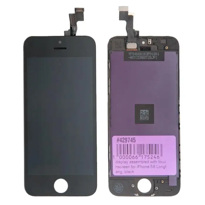 Дисплей в сборе с тачскрином для Apple iPhone 4 4S 5 5S 6 7 plus 8 SE X 11 (AAA Tianma) черные и белые |