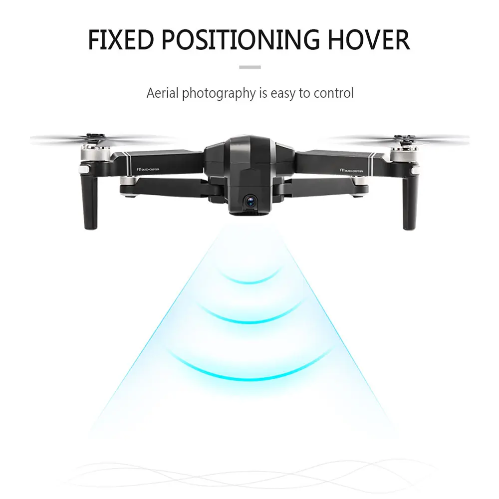 Оригинальный складной Дрон SJRC F11GPS с функцией подключения по Wi Fi и FPV камерой