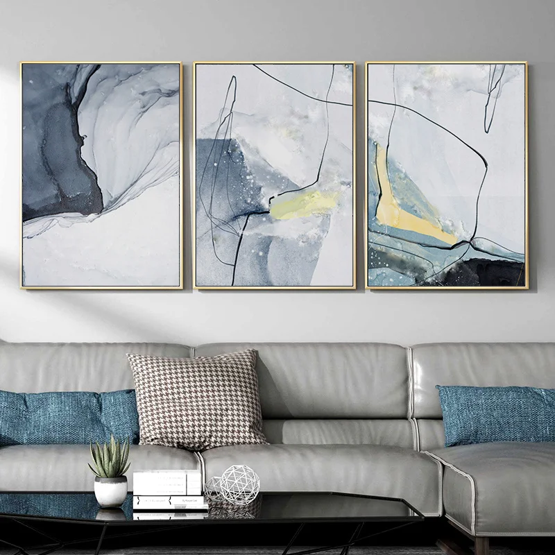 

Modern Simplicity of Abstract Canvas Paintings Modular Pictures Wall Art Canvas for Living Room Decoration No Framed Cuadros