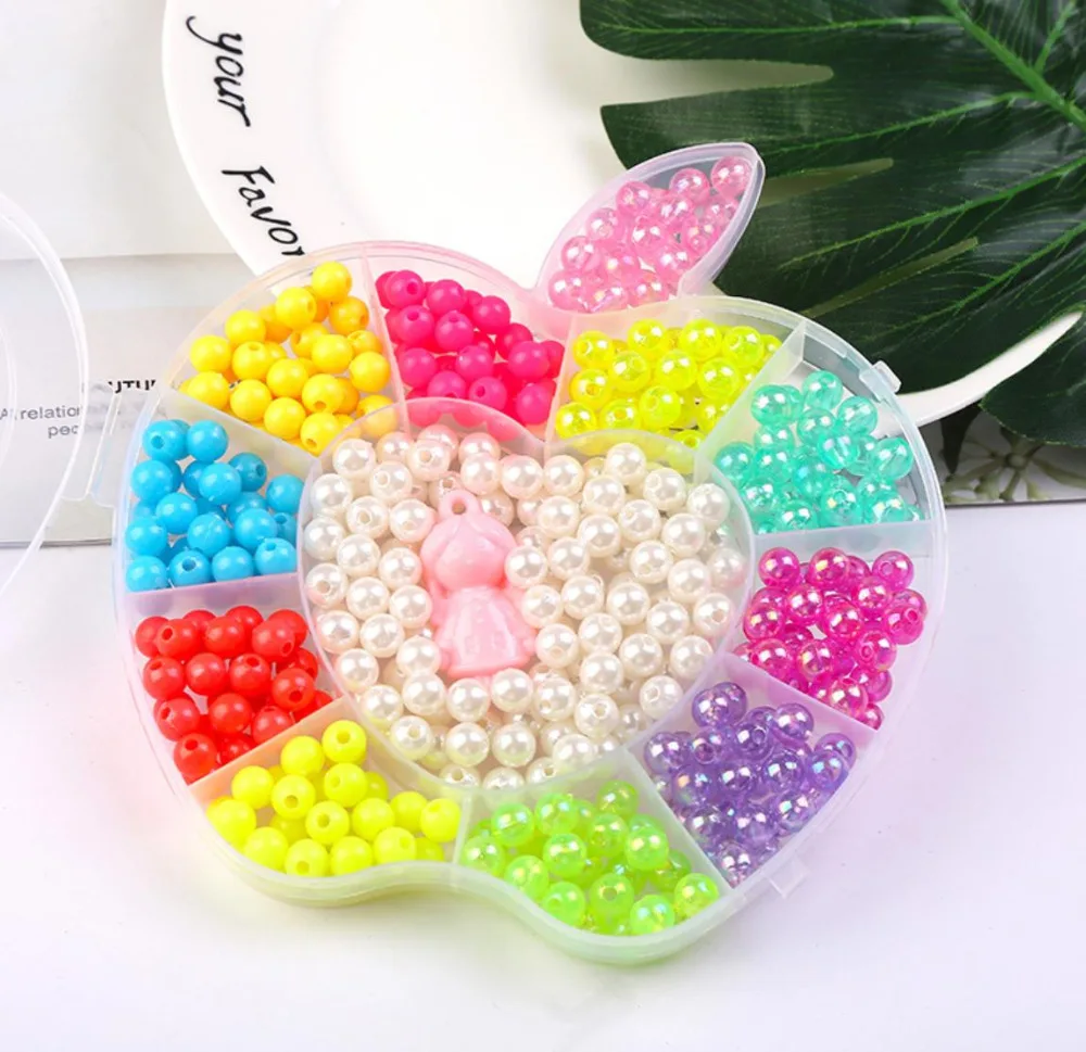 DIY ручной работы игрушка с бисером аксессуарами набор детей креативная девушка