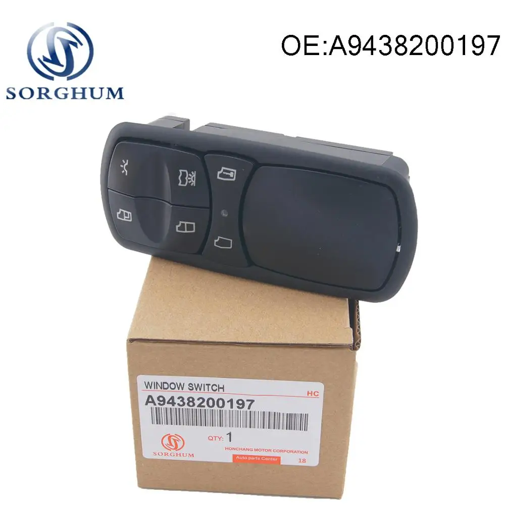 Переключатель Стеклоподъемника A9438200197 9438200197 для грузовика Mercedes-Benz 96-02 |
