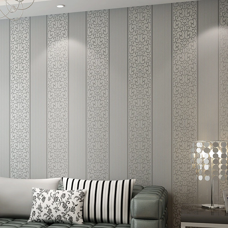 Современные вертикальные полосы обои для рабочего стола рулон papel де parede 3D