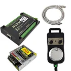 NVEM V2.1 motion контрольной карты 200 кГц Mach3 ЧПУ комплект двигатель гравировальной машины контроллер с диагональю экрана 3-6 оси + электронный маховик + DC 75W24V