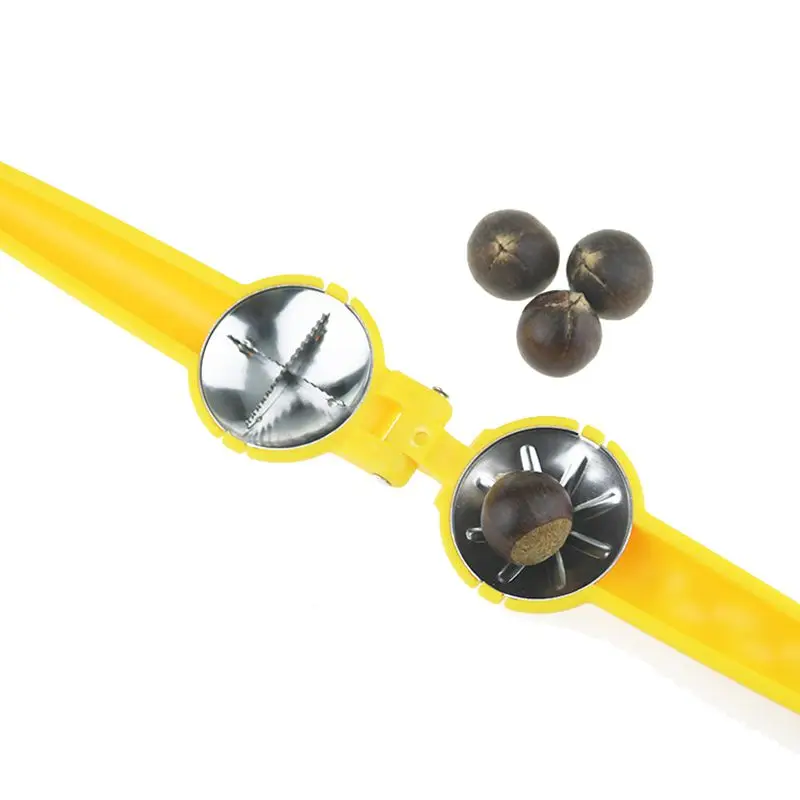 

Nut Kitchen Gadget Clip Chestnut Opener Peeling Chestnut Tool Chestnut Shell opening Chestnut Peeling Artifact Household Slicer
