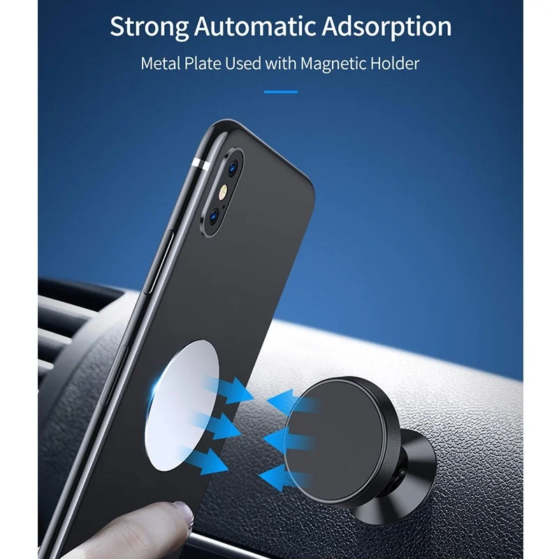 350 3mm metal iron plate disk for magnet mobile phone holder porta telefono auto for magnetic car phone stand holders socket free global shipping