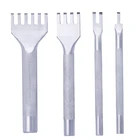 Инструменты для работы с кожей LMDZ, 1246 зубец, зубило, инструменты для работы с кожей, дырокол для шнуровки для сшивания, перфорат (4 мм)