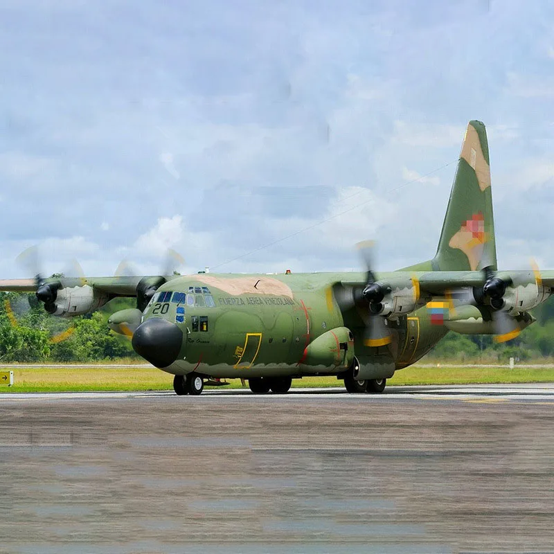 Американский C-130 Hercules транспортный самолет DIY 3D бумажная карточка Модель Строительный набор строительные игрушки обучающая игрушка военная модель