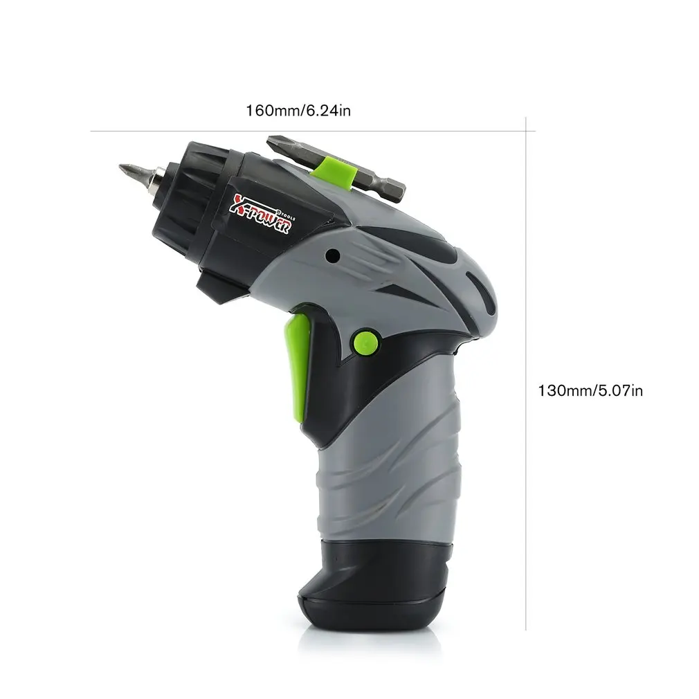 X-power Dry Battery Electric Cordless Screwdriver Set Mini Screw Driver Drill Hardware Tool Household DIY Tools | Инструменты