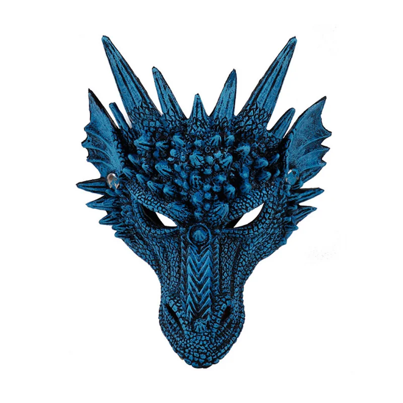 2019 Новая маска на Хэллоуин 3D костюм дракона для косплея мужчин и женщин