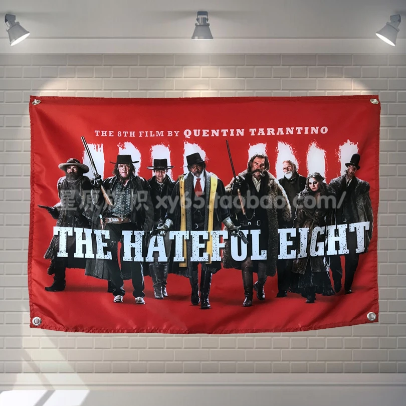 The Hateful Eight тканевые баннеры и аксессуары для классических фильмов бара