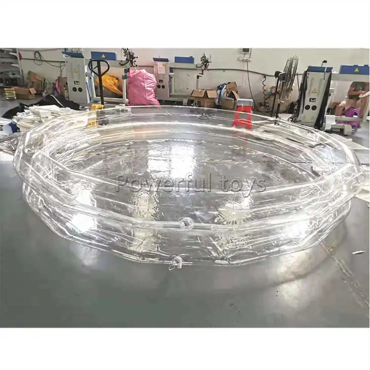 

inflatable water park swimming bog pool, portable kids big pool