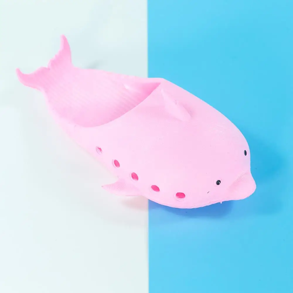 Детские тапочки bts домашняя обувь для детей в форме рыбы забавные акулы