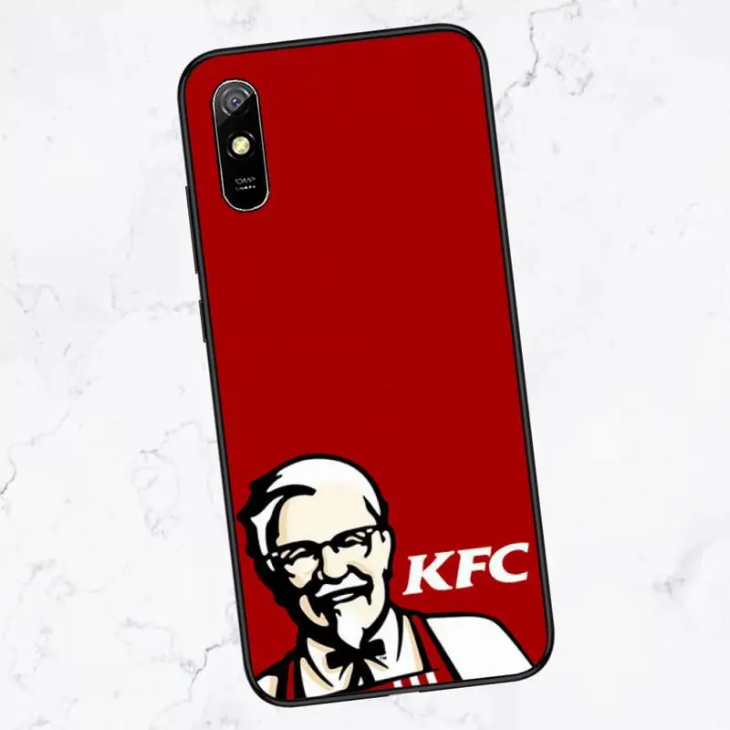 

Red KFC fast food Phone Case For Xiaomi Redmi 4x 5 plus 6A 7 7A 8 mi8 8lite 9 note 4 5 7 8 pro