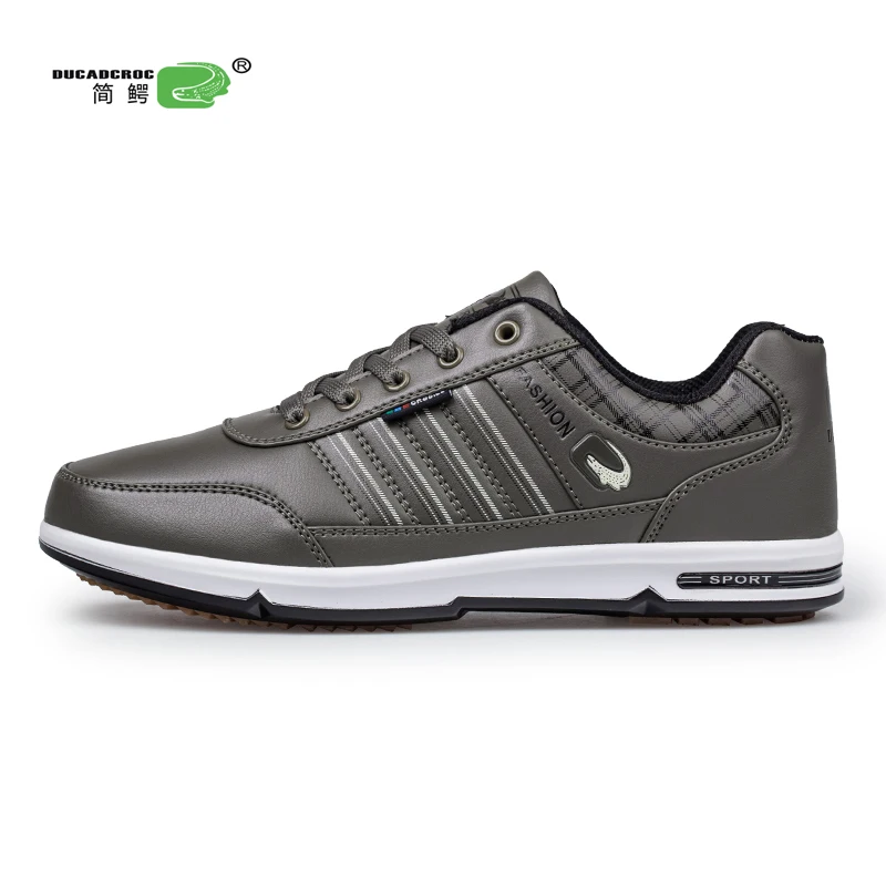 Spikeless Водонепроницаемый Гольф Мужская обувь размера плюс Спортивная прогулочная