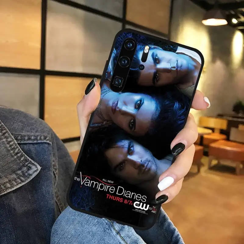 

The Vampire Diaries Stefan Damon Salvatore Phone Case Funda For Huawei P9 P10 P20 P30 Lite 2016 2017 2019 plus pro P smart