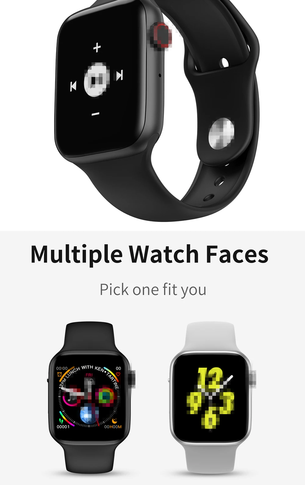IWO 10 W34 IWO 8 C Смарт-часы для мужчин и женщин серии 4 iw8 Smartwatch Heart Rate ECG для IOS Android дропшиппинг быстрая