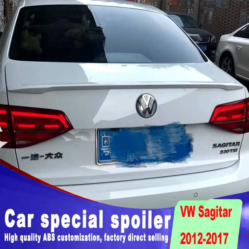 Новый модный дизайн спортивный стиль обтекаемый спойлер для Volkswagen VW jetta Sagitar 2012 2017