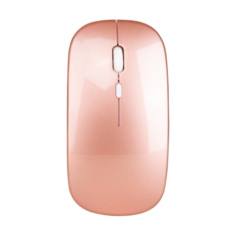Беспроводная мышь 2,4 ГГц оптическая USB игровая мышь мини Бесшумная 1600 dpi перезаряжаемая Бесшумная мышь для ПК ноутбука Новинка