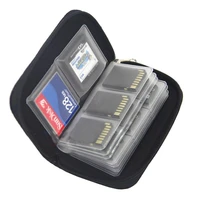 memory card storage bag carrying case holder wallet 22 slots for cfsdmicro sdsdhcmsds game accessories memory card box