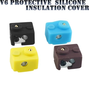 Новый защитный силиконовый чехол для E3D V6 с подогревом блок теплый чехол Reprap 3D части принтера