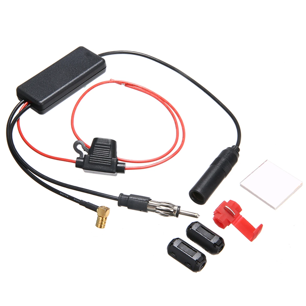 Автомобильные Внешние антенны 1 шт. FM/AM на DAB автомобильная антенна DC 10-15 в 88-108 МГц