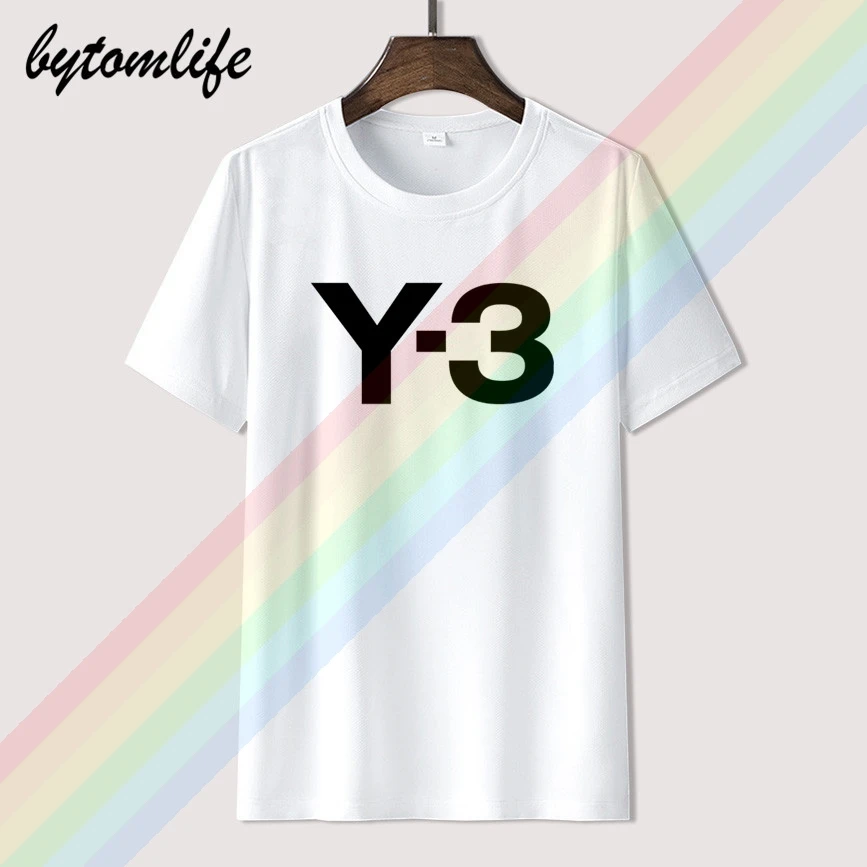 

2021 comfortable 3y johji yamamoto Summer Print T Shirt Clothes Popular Shirt Cotton Tees Amazing Short Sleeve Unique Men Tops