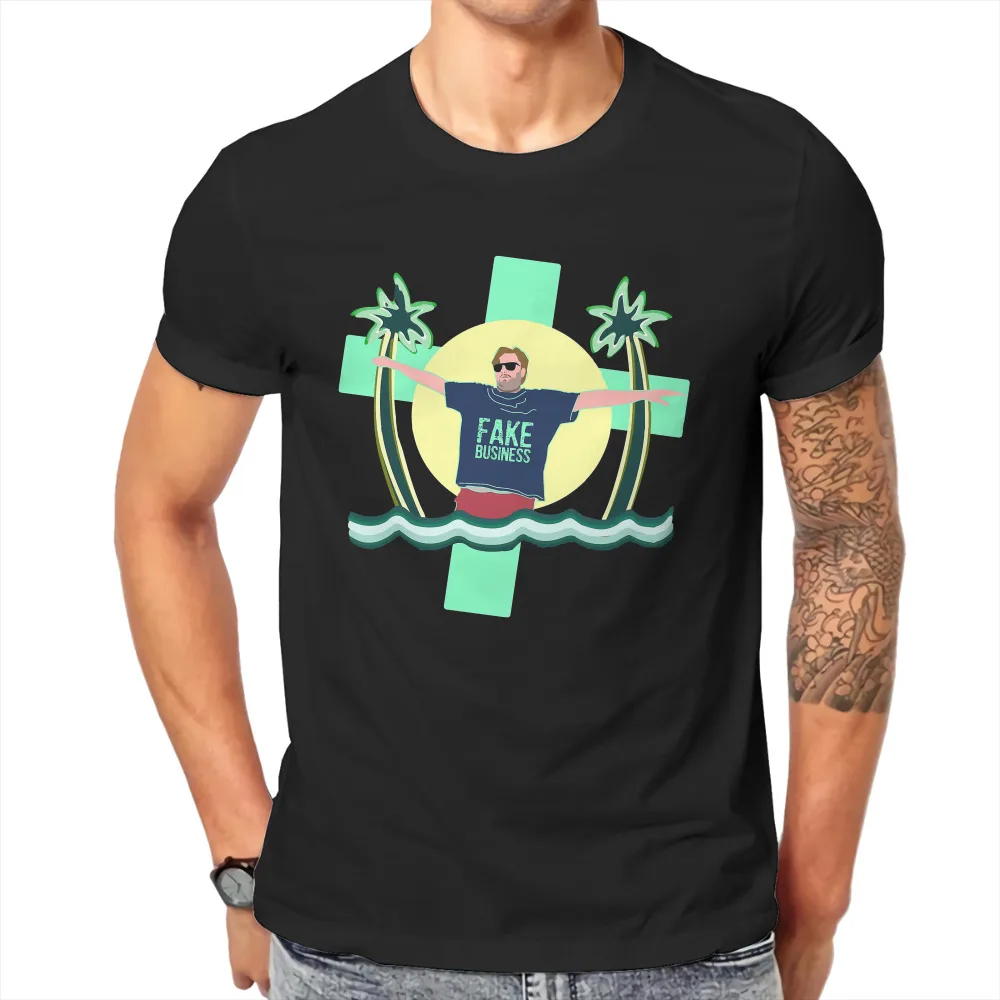 

Tim Dillon Fake Business O Neck TShirt Beach Summer Sea Pure Cotton Classic T Shirt Men Clothes Fashion Fluffy