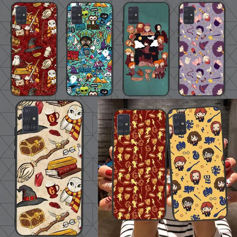 

Movie Harries Potters cartoon Phone Case for Samsung Galaxy J2 J4 J5 J6 J7 J8 Note5 7 8 9 10 20 prime plus lite ultra pro cover