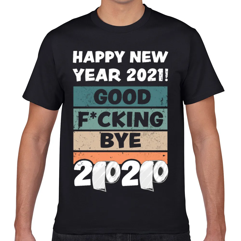 

Мужская футболка с забавным новым годом 2021, забавная белая футболка с принтом Geek, fa005