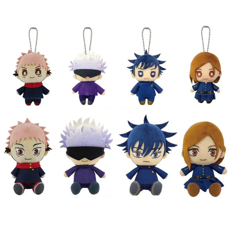 

Hot 10cm/15cm Jujutsu Kaisen Anime Plush Doll Japanese Anime Gojo Satoru Stuffed Toys Anime Action Figure Plushie Toy for Kids