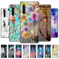 tempered glass case for oppo a91 a12 phone cases hard cover for fundas oppo a9 2020 a31 a77 a79 a33 a8 a5s bumper shockproof