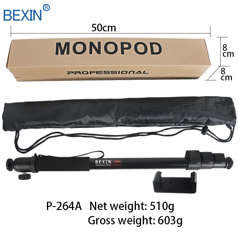 BEXIN телескопическая портативная палка для ходьбы легкая видеокамера dslr