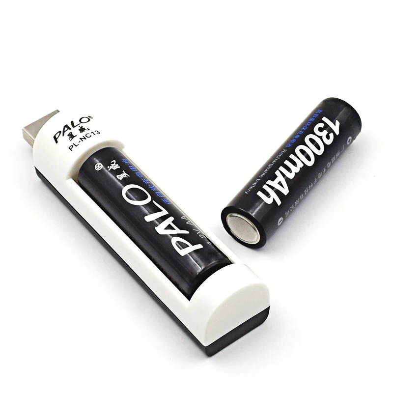 PALO C824W USB зарядное устройство высокого качества для Ni-MH AA AAA батареи+ 2 шт aa 1300 mah зарядное устройство
