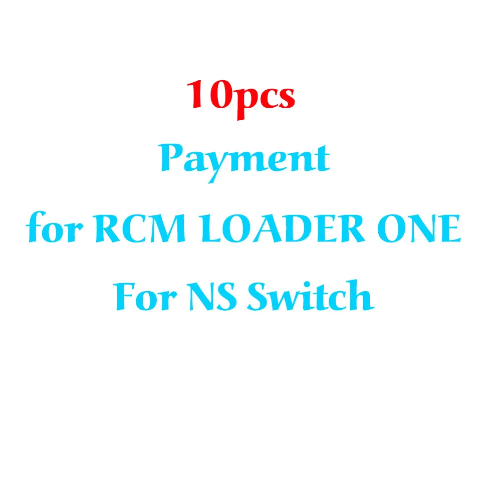 

10pc Payment for RCM LOADER one usb adapter upgrade V5