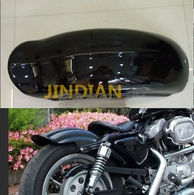 Parafango posteriore piatto corto Bobber Cafe Racer per Harley Davidson Iron Sportster XL 883 1200 48 72 