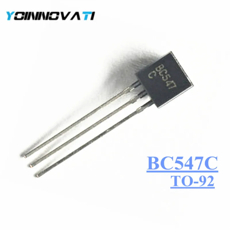 100 шт BC547C BC547 TO-92 TO92 547C triode новый оригинальный транзистор | Электронные компоненты