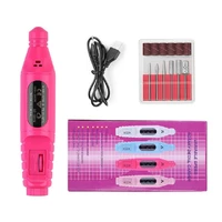 professional portable electric nail polisher drill machine set manicure electric nail drill file upgraded version grinding tool
