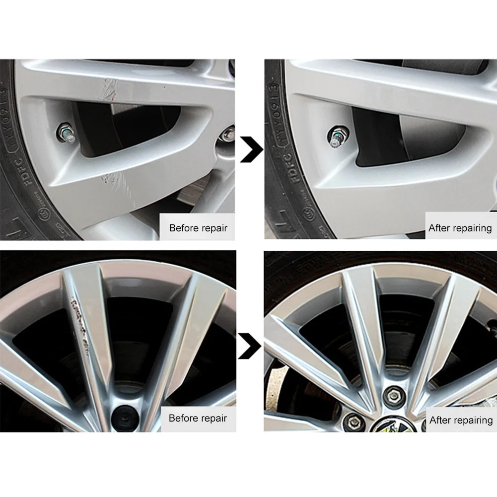 Ступица колеса алюминиевого сплава 30 м ремонтная краска щетка ступица