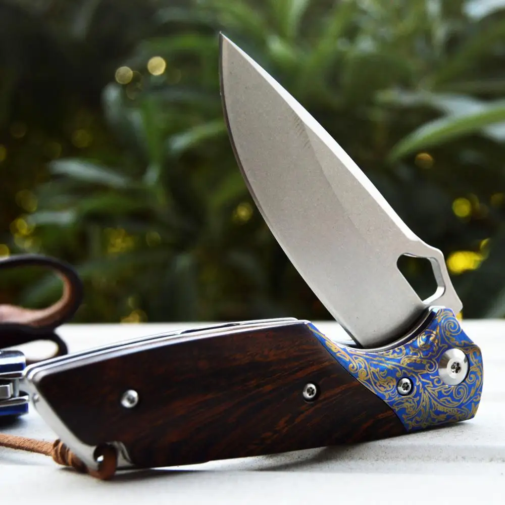 Складной нож из нержавеющей стали с шариковым подшипником портативный карманный