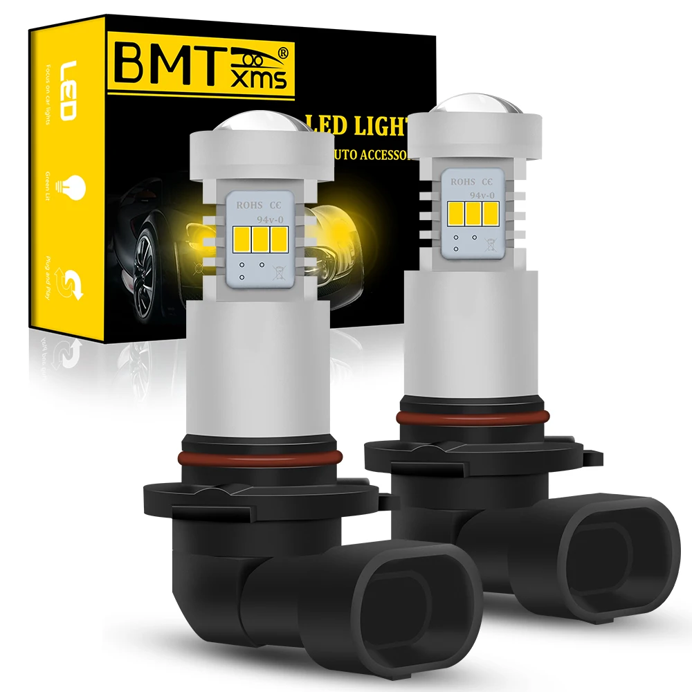 BMTxms 2 шт. Canbus без ошибок Foglight H10 9006 HB4 9140 9145 для Subaru Outback Forester 2000 2009 Противотуманные