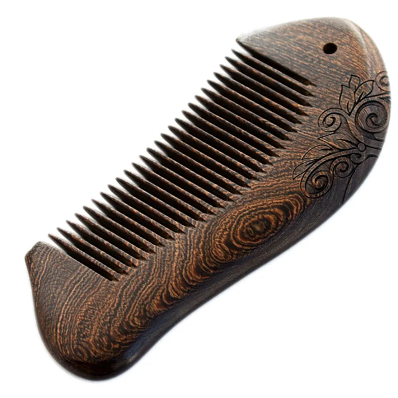

Natural Sandalwood Wood Comb Anti-Static Head Massage Combs Pocket Hair Combs for Women Gifts Hair Styling