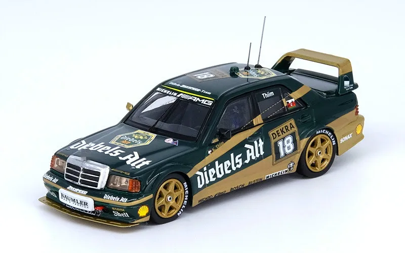 Модель автомобиля из сплава в масштабе 1:64 190E AMG EVO2 II поколение 18 DTM 1992 модель
