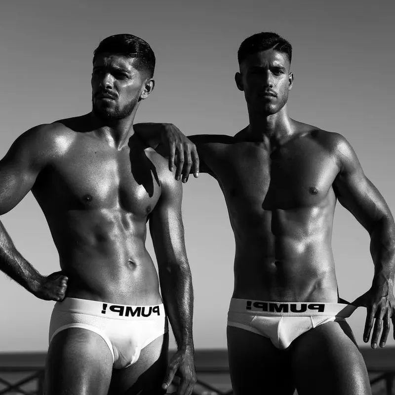 

Трусы-бикини мужские из мягкого хлопка, пикантное нижнее белье, трусы для геев, нижнее белье