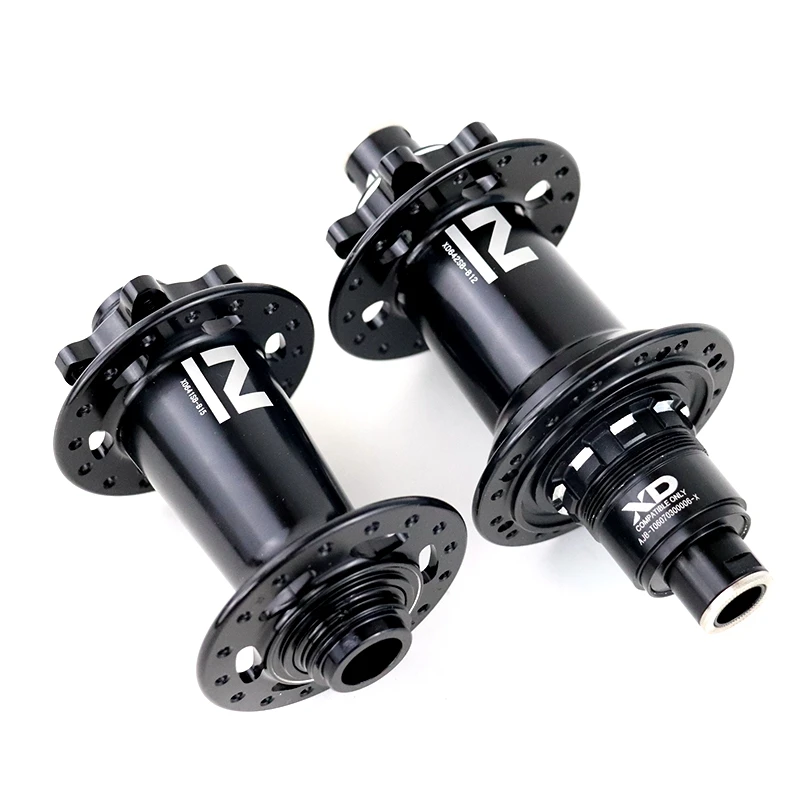 Novatec XD641SB B15 XD642SB B12 32H Mtb Enduro концентратор Boost дисковый тормоз для горного велосипеда концентратор с XD ABG корпус кассеты 110 мм 148 мм - Цвет: Black 32H XD Pair