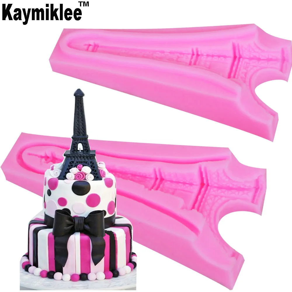 2 шт. формочки для мыла с рисунком Эйфелевой глины | Дом и сад