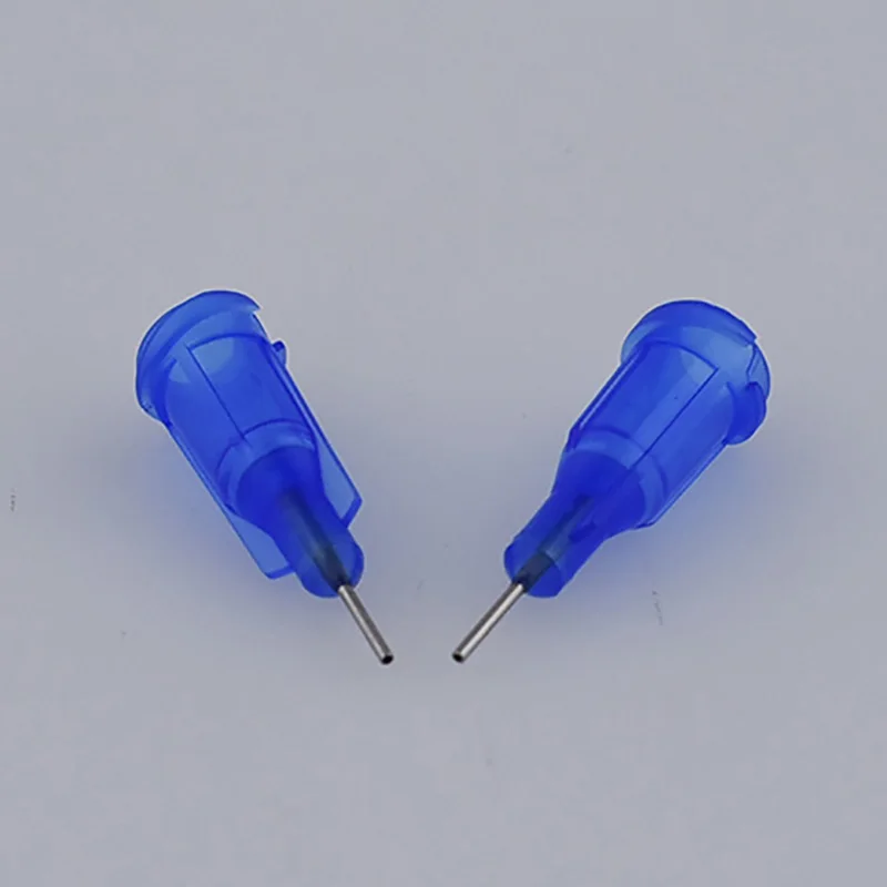 22 Калибр 0,2" Длина W/ISO стандартная нержавеющая сталь тупые иглы с Luer полипропиленовый концентратор модель FHIS1002522