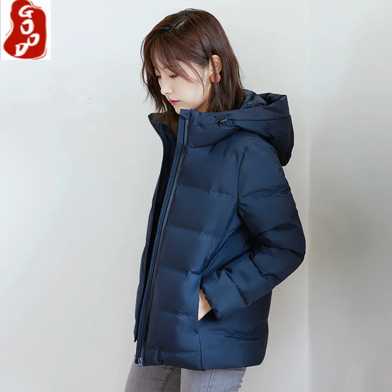 

Fashion High Quality Thicken Warm Women Hooded Jacket White Duck and Goose Down Female Winter Parkas Women's Coats Casaco 142