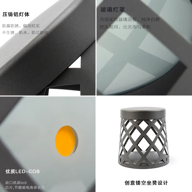 

outdoor LED lawn lights, villas, garden lights, garden street lights, landscape lights, stools, floor ligh