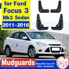 Брызговики на автомобильные крылья, 4 шт., для Ford Focus 3 MK3 Sedan 2011 2012 2013 2014 2015 2016, брызговики