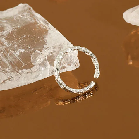 

Small Irregular Finger Rings For Women Fashion Jewelry Simple Mini Gold Silver Color Round Ring Ladies Cool Jewellery Gift